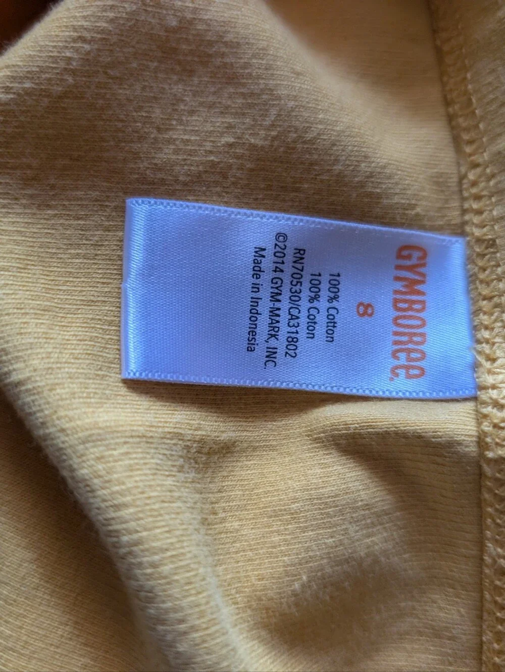 Gymboree Yellow Casual Button-Front Flared Skirt